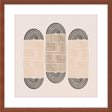 Cartouche Framed Art Print