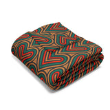 All Hearts kwanzaa Arctic Fleece Blanket | Cozy Home Décor for Stylish Comfort