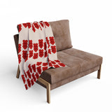 Hearts Aligned Arctic Fleece Blanket | Cozy Home Décor for Stylish Comfort