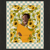 When Flower Bloom in the Sun Framed Art Print