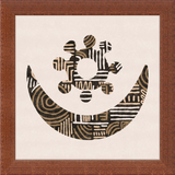 Cartouche Framed Art Print