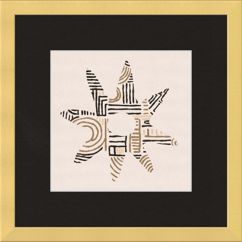 Cartouche Framed Art Print