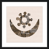 Cartouche Framed Art Print
