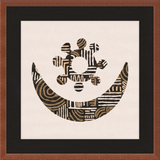 Cartouche Framed Art Print