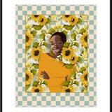 When Flower Bloom in the Sun Framed Art Print