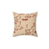 Savannah Sands: Faux Suede Pillow