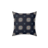 Egyptian Revival Heron Throw Pillow, Modern Diaspora Art Decor, Luxe Patterned Cushion for Elegant Living Rooms