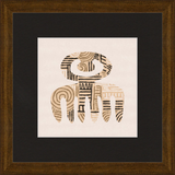 Cartouche Framed Art Print