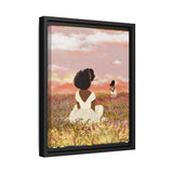 Afterglow Float Framed Matte Canvas Art