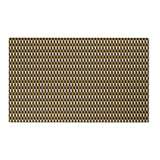 Cadence Olive Collection Chenille Floral Rug — Washable Area Rug