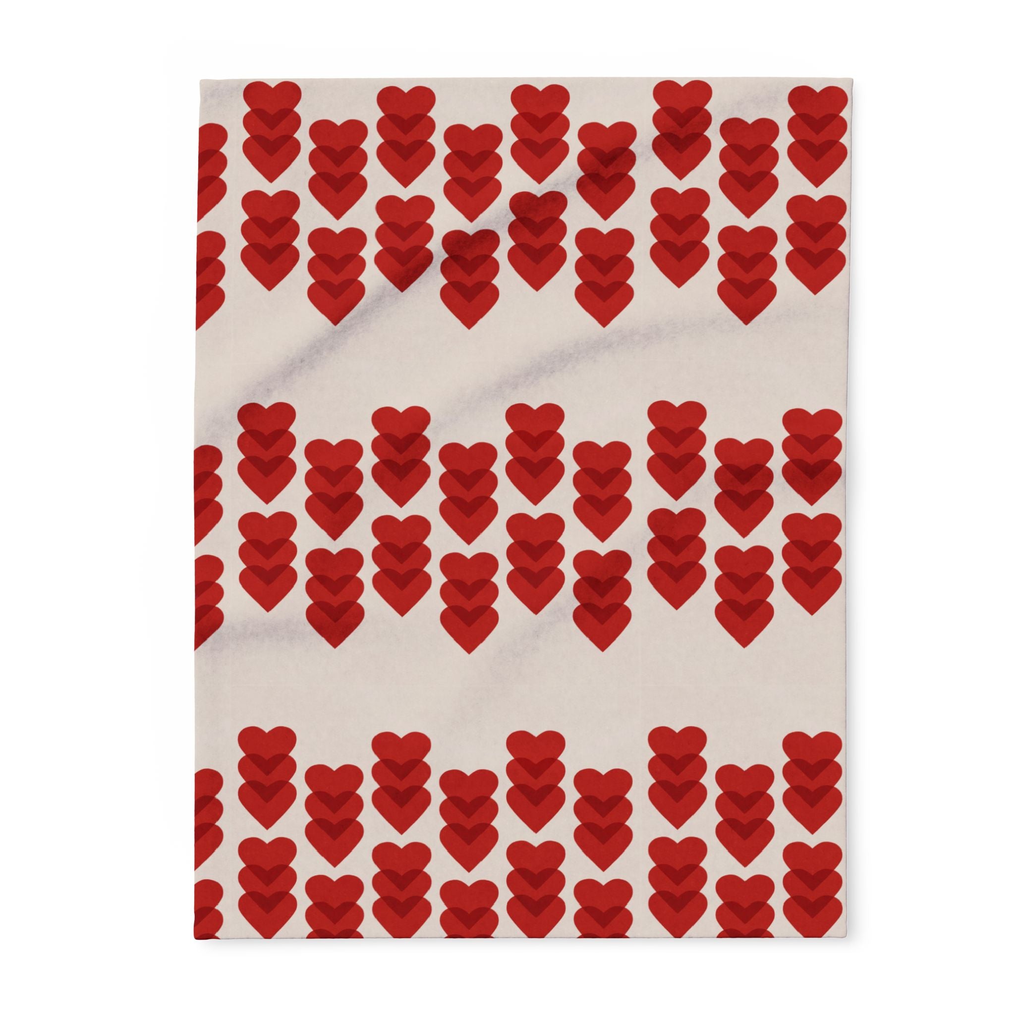 Hearts Aligned Arctic Fleece Blanket | Cozy Home Décor for Stylish Comfort