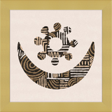 Cartouche Framed Art Print