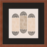 Cartouche Framed Art Print