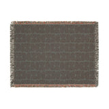 Cowries Burnt Sienna Woven Heritage Style Throw
