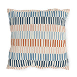 Striped Outdoor Pillows | Cozy Garden Decor | Boho Style Cushions | Patio Accessories | Nature Inspired Gift