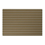 Cadence Olive Collection Chenille Floral Rug — Washable Area Rug