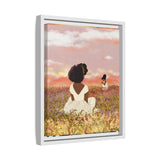 Afterglow Float Framed Matte Canvas Art