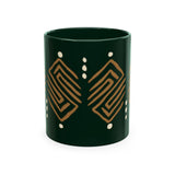 Copy of Copy of Afro Pick Ceramic Mug — Ivory Coffee Cup