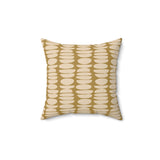 Modern Abstract Geometric Throw Pillow, Minimalist Earth Tone Cushion Cover, Elevated Home Decor Accent