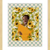 When Flower Bloom in the Sun Framed Art Print