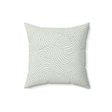 Blue Sea Glass Collection : Faux Suede Pillow
