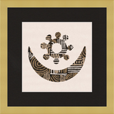 Cartouche Framed Art Print