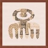 Cartouche Framed Art Print