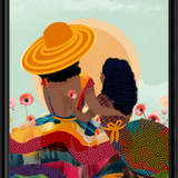 Sunday Customizable Framed Art Print