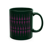 Drops Ceramic Mug — Ivory Coffee Cup