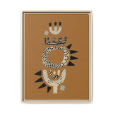Zaria: Float Framed Matte Canvas Art