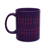 Drops Ceramic Mug — Ivory Coffee Cup