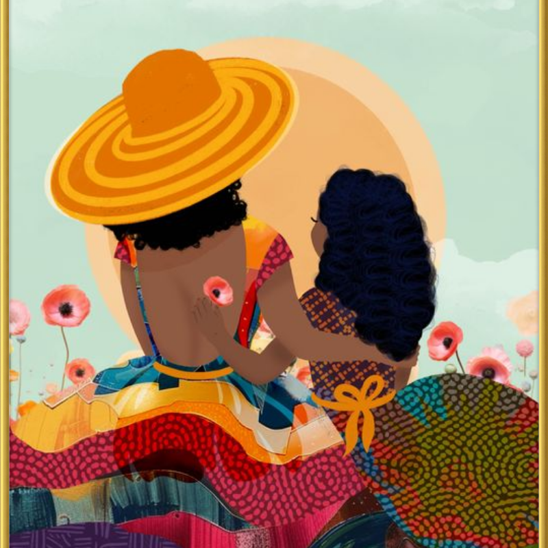 Sunday Customizable Framed Art Print