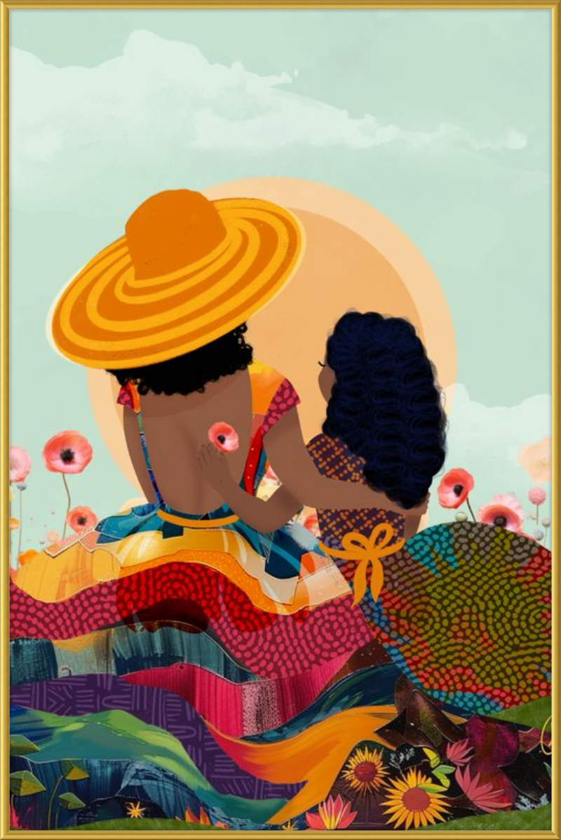 Sunday Customizable Framed Art Print