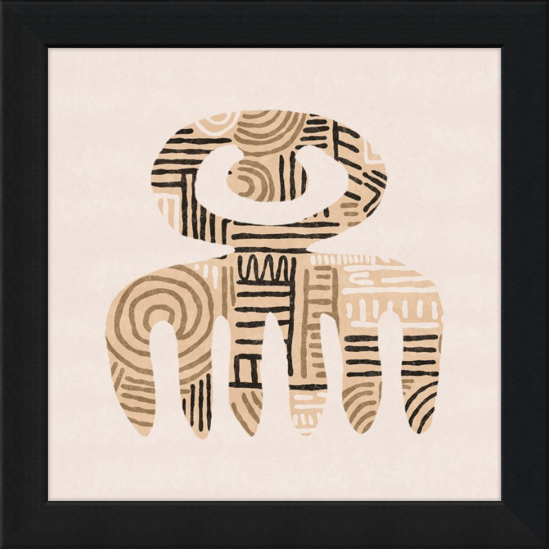 Cartouche Framed Art Print