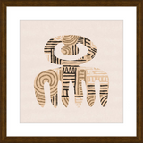 Cartouche Framed Art Print