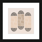 Cartouche Framed Art Print