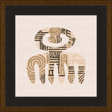 Cartouche Framed Art Print