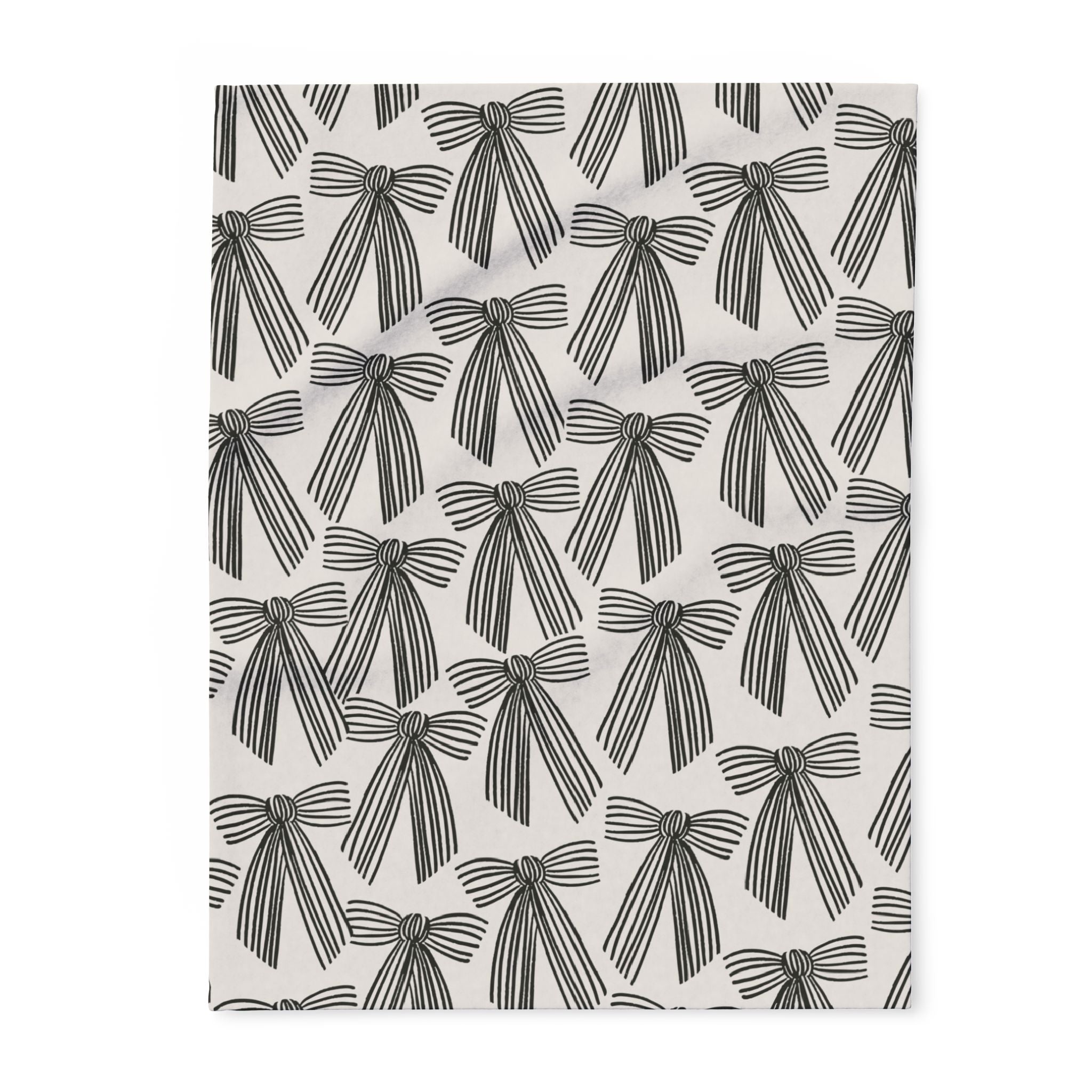 Bauble Bows Arctic Fleece Blanket | Cozy Home Décor for Stylish Comfort