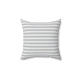 Cozy Modern Houndstooth Pillow - Spun Polyester Square Cushion