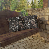 Botanical & Striped Outdoor Pillows | Cozy Garden Decor | Boho Style Cushions | Patio Accessories | Nature Inspired Gift