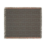 Cowries Burnt Sienna Woven Heritage Style Throw