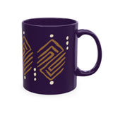 Copy of Copy of Afro Pick Ceramic Mug — Ivory Coffee Cup