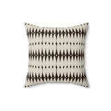 Minimalist Geometric Throw Pillow, Modern Abstract Neutral Accent Cushion, Sophisticated Monochromatic Home Decor for Living Room or Bedroom