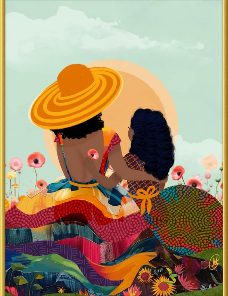 Sunday Customizable Framed Art Print