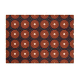 Zaria Collection Chenille Floral Rug — Washable Area Rug