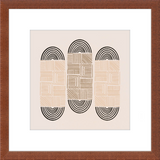 Cartouche Framed Art Print