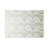 Elegant Snowflake Glass Cutting Board | Winter Kitchen Decor, Holiday Gift, Cooking Accessory, Snowflake Design, Unique Gift Idea