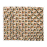 Boho Mosaic Arctic Fleece Blanket | Cozy Home Décor for Stylish Comfort