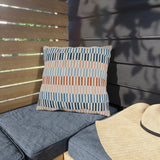 Striped Outdoor Pillows | Cozy Garden Decor | Boho Style Cushions | Patio Accessories | Nature Inspired Gift
