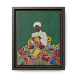 Legacy Weaver Float Framed Matte Canvas Art